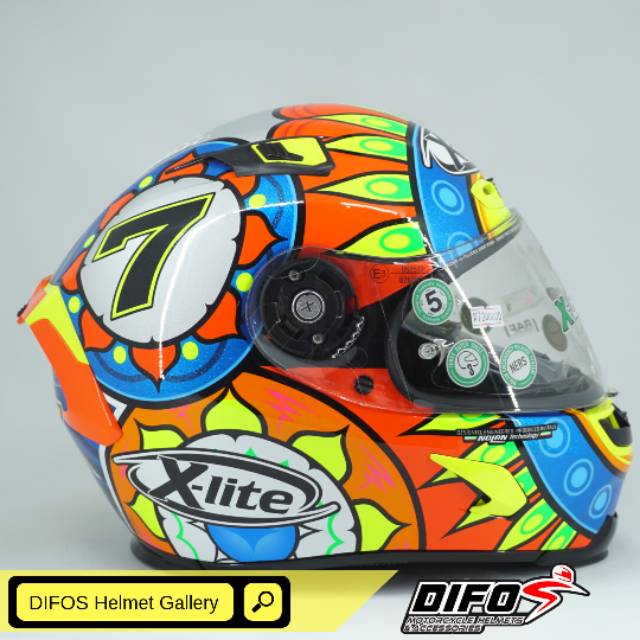 HELM X-LITE X-803 C.DAVIES METAL BLACK