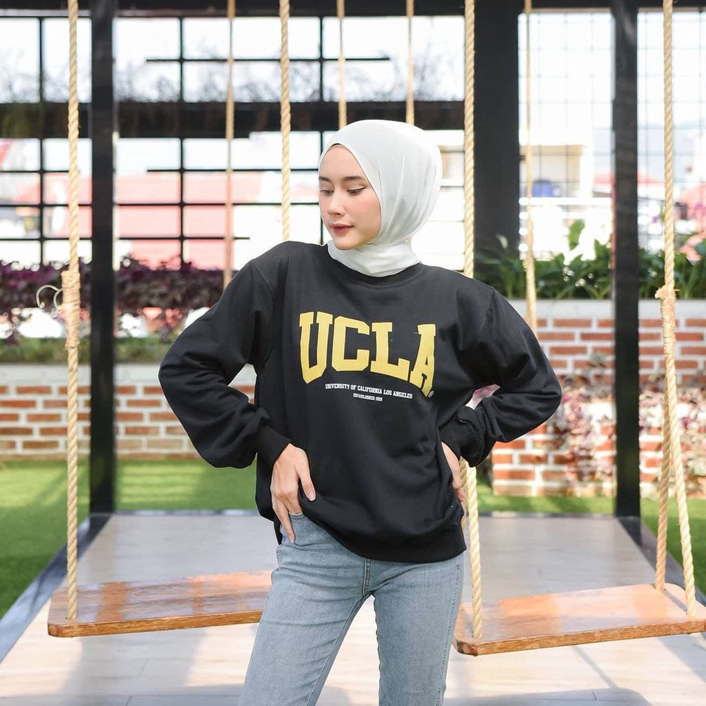 Nara Grosir - UCLA Sweater | Fashion Terkini | Sweater Termurah