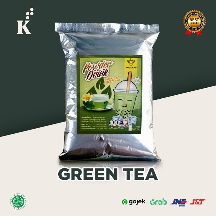 

201nhgg Bubuk Minuman Bubble Powder Drink Green Tea Original Javaland 1Kg Ds201Fs