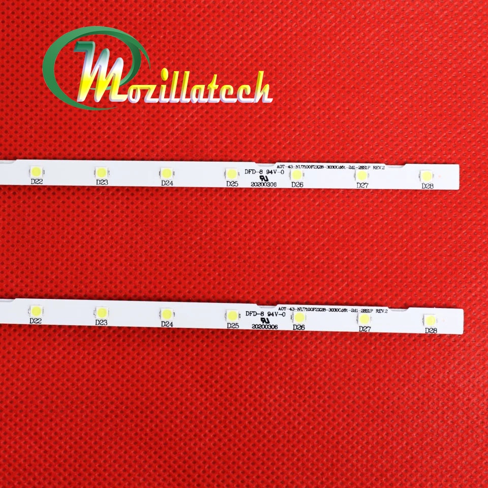 BACKLIGHT TV LED SAMSUNG UA43NU7100K UA43NU7100 43NU7100 UA43N7090K 43NU7090 UA43NU7020AK 43RU7100 43RU7300 43NU7020 43NU 43 IN INCH