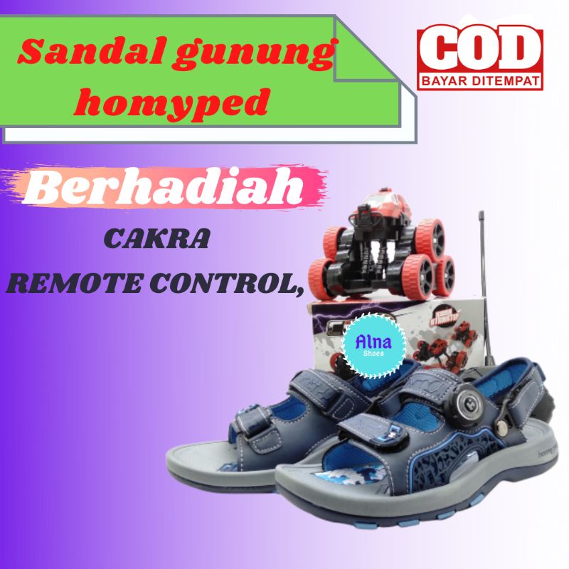 sandal gunung anak laki-laki Homyped sendal anak cowok berhadiah  terlaris