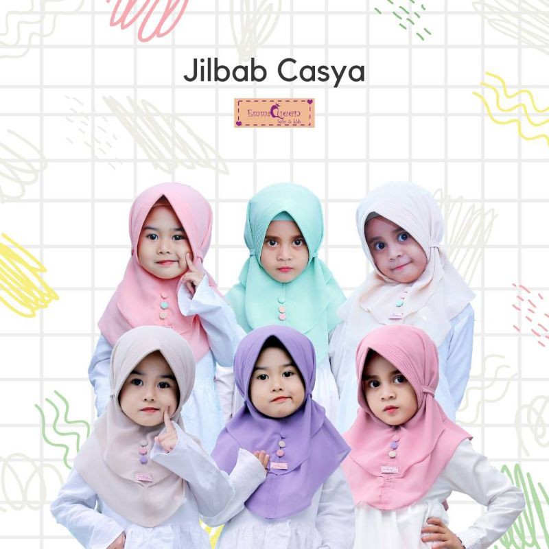 Jilbab Casya Anak by emmaqueen