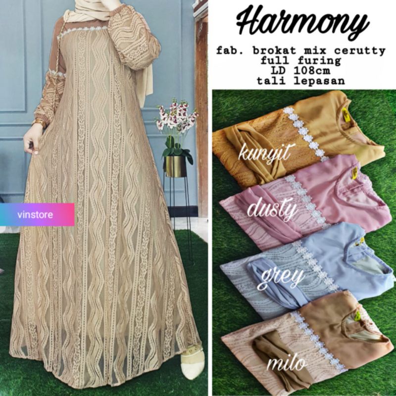 NEW Best Seller Harmony Maxy Brokat By Vinstore
