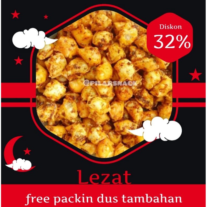 

Siomay kering pedas daun jeruk 70g
