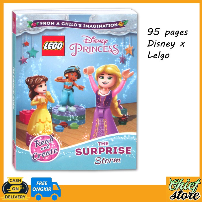 BUKU AKTIFITAS DISNEY PRINCESS LEGO DISNEY PRINCESS