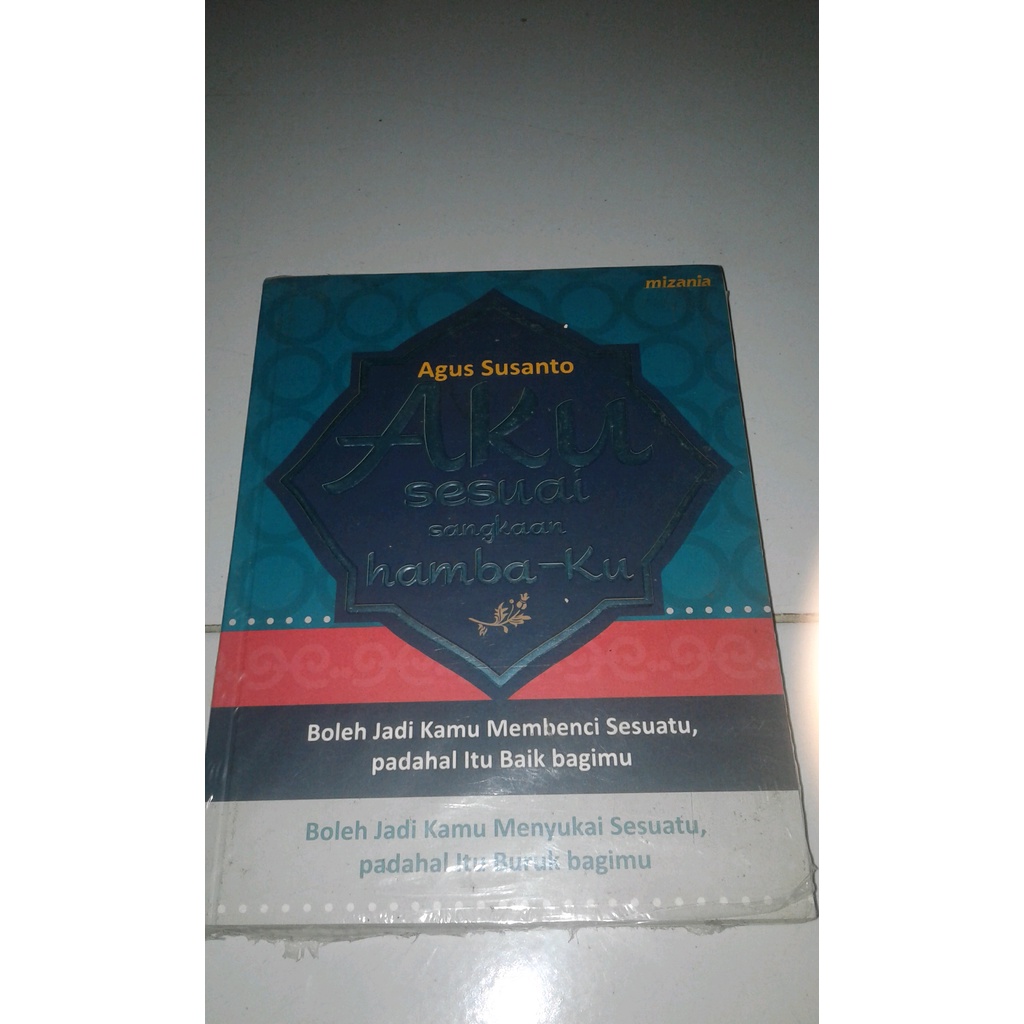 

ORIGINAL Aku Sesuai sangkaan Hambaku