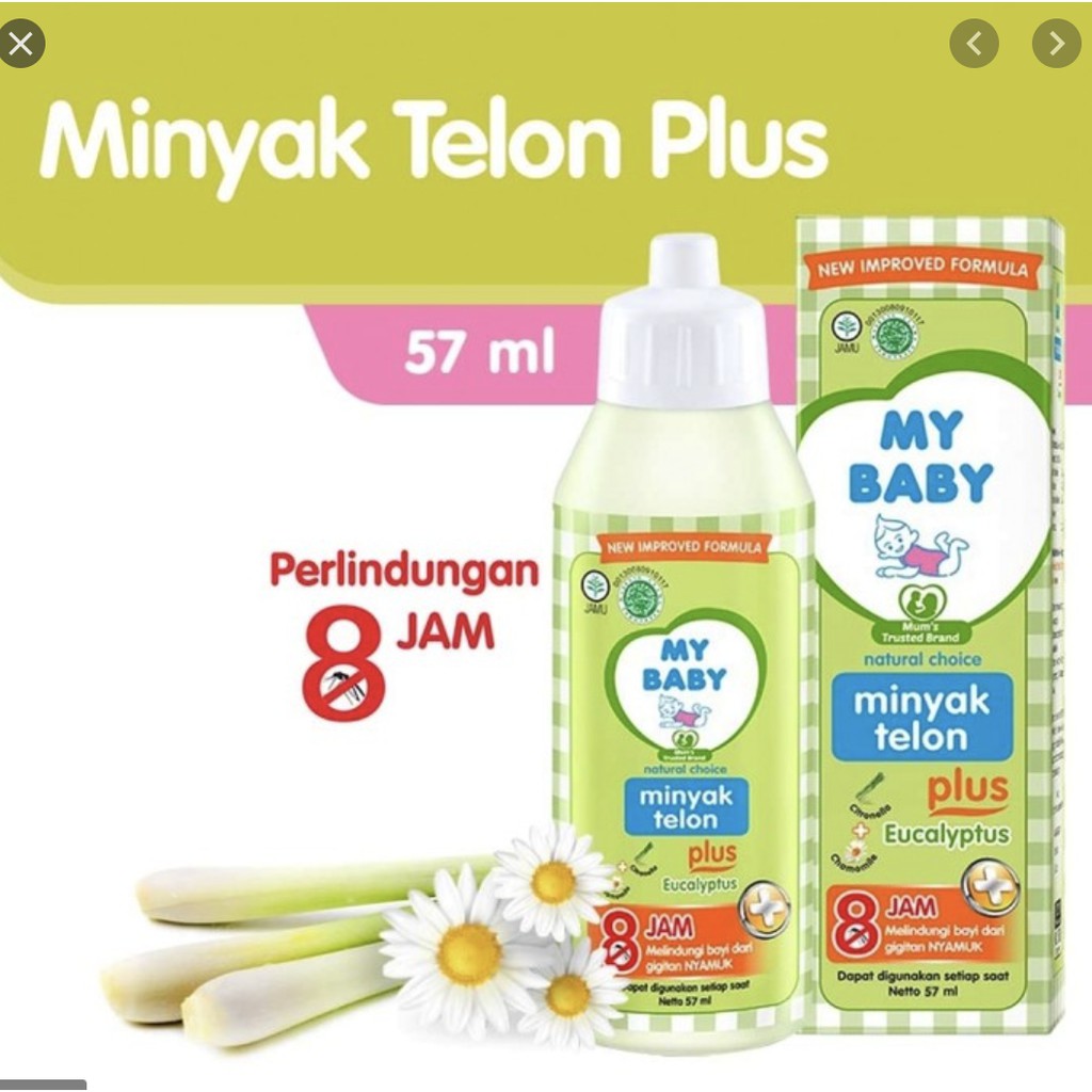 Minyak Telon Eucalyptus My Baby 8 jam