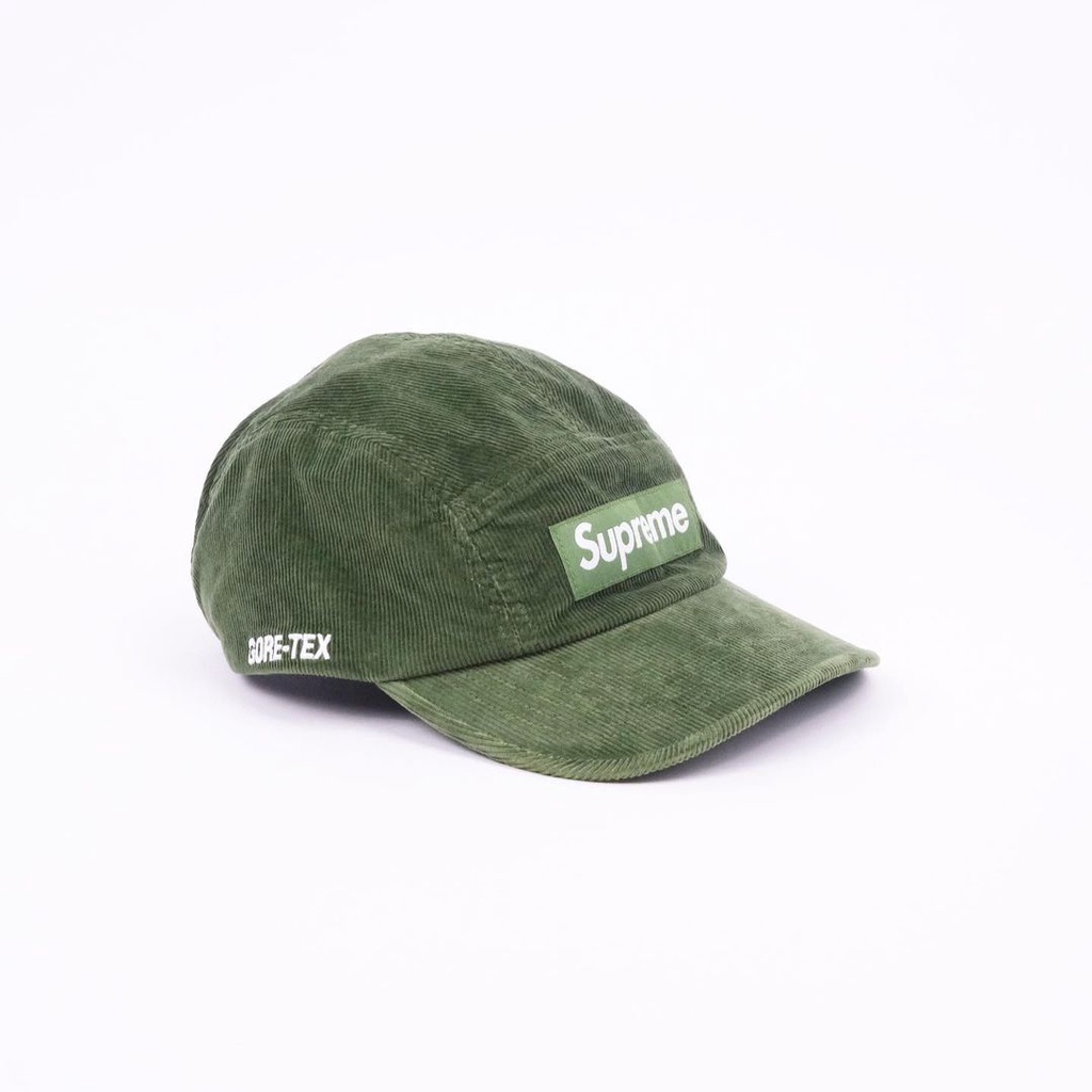 Supreme Gore-Tex Corduroy Camp Cap Green