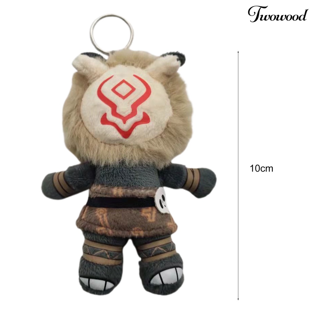 Twowood Gantungan Kunci Boneka Anime Bahan Plush Untuk Aksesoris Tas