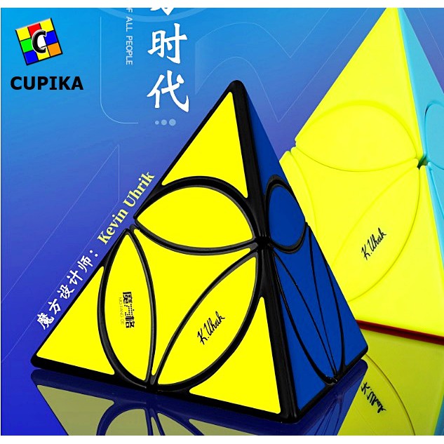 Rubik Pyraminx Qiyi Duomo blackbase