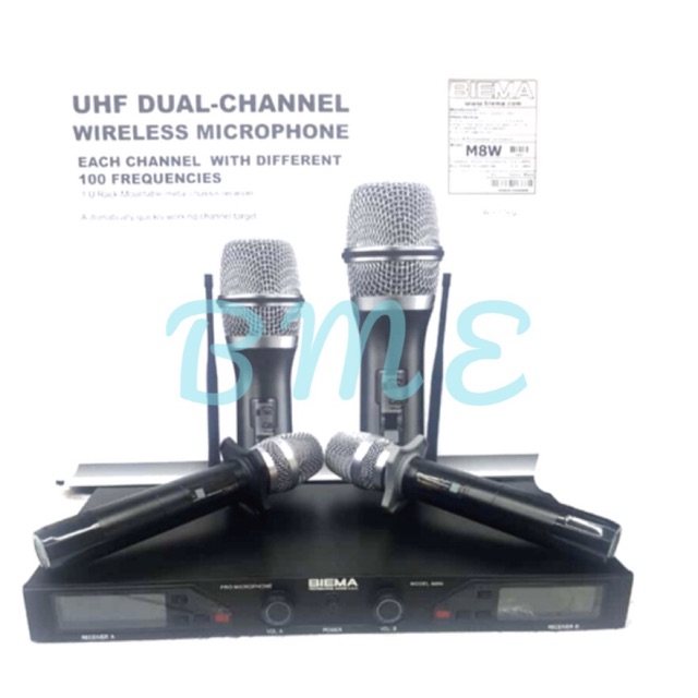 Mic Wireless Biema M8W Handheld