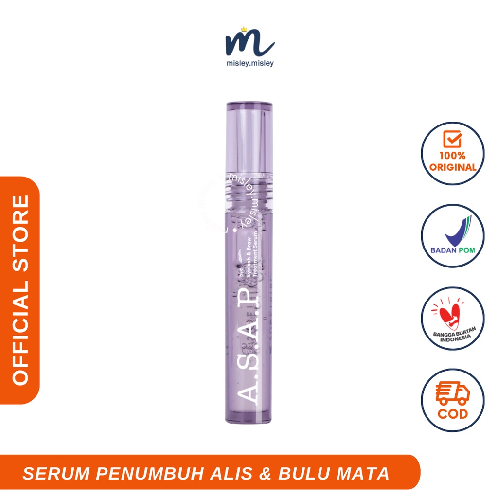 MISLEY - SOMETHINC ASAP Eyelash & Brow Treatment Serum (Serum Bulu Mata dan Alis) Original