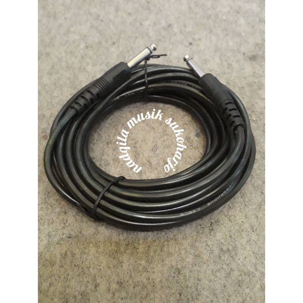 kabel Jack Audio Gitar Elektrik 6 meter fleksibel