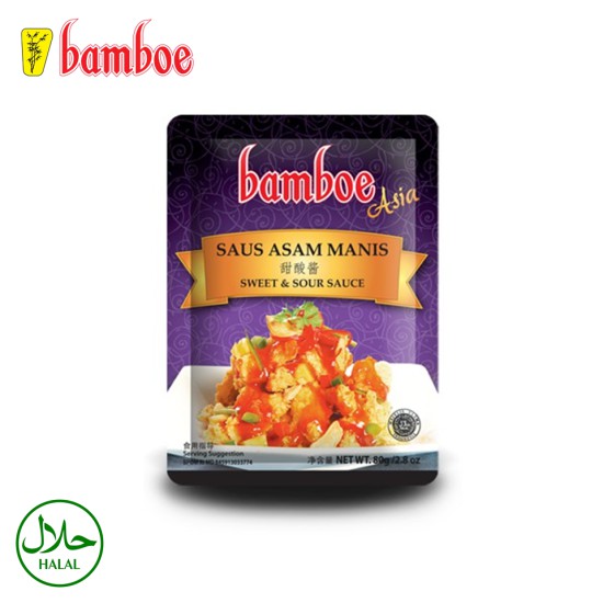 

Bumbu Saus Asam Manis (Bamboe) 80 gr
