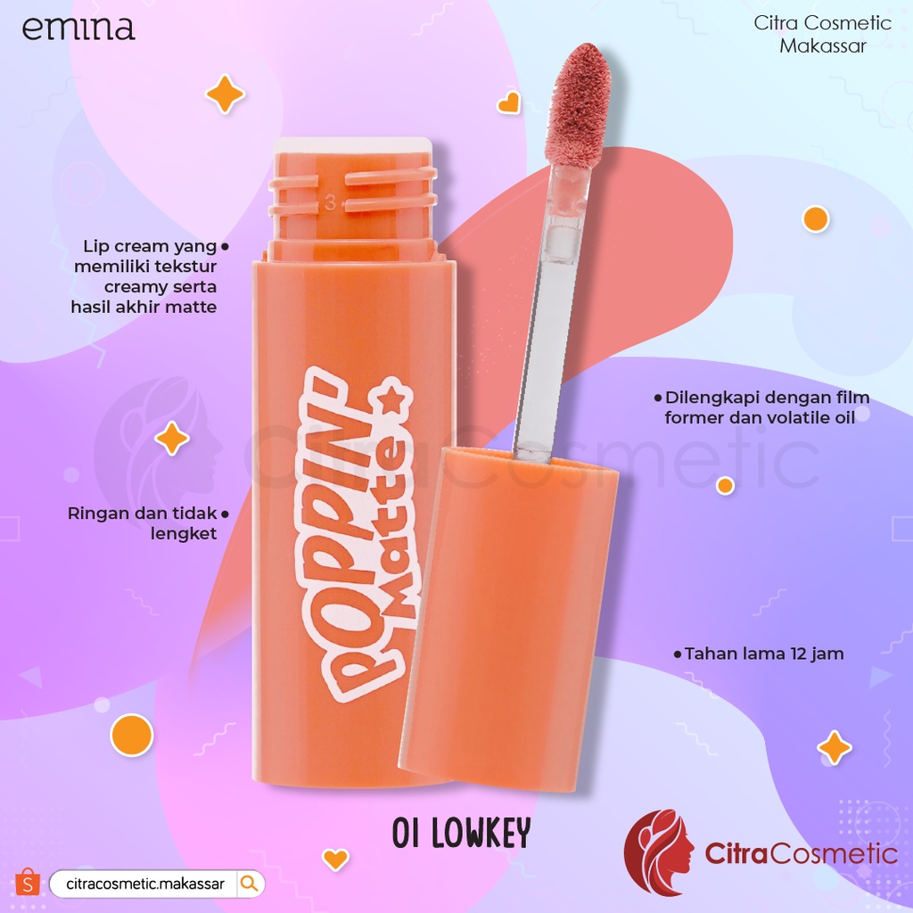 Emina Poppin Matte Series