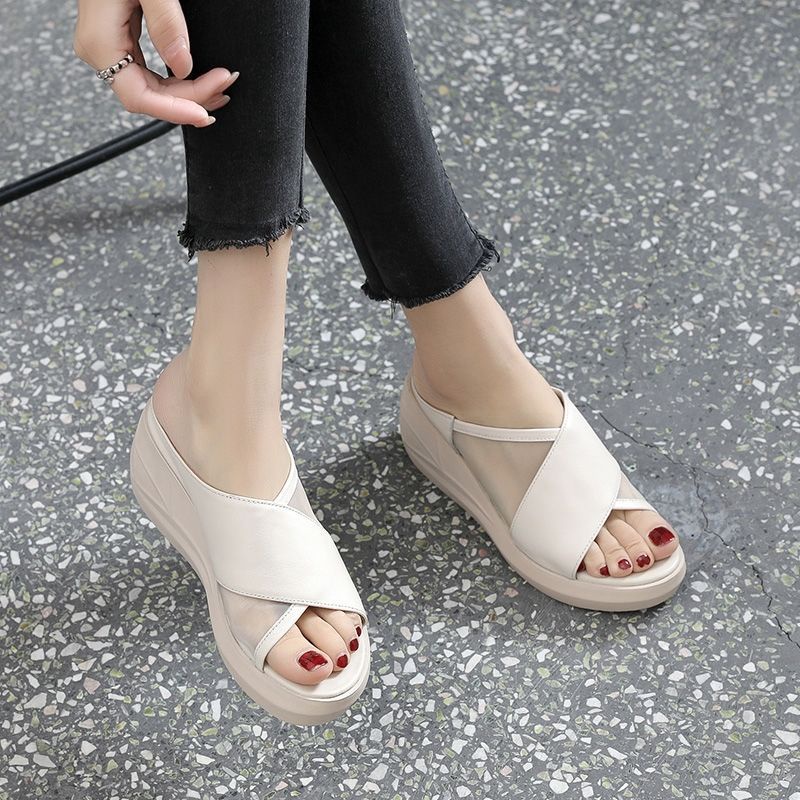 COD POS 519 Sandal Wedges Wanita Import