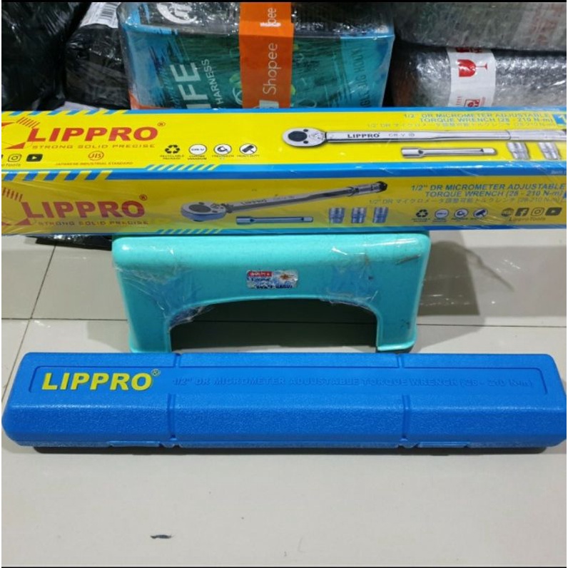 LIPPRO KUNCI TORSI TORQUE WRENCH GAGANG KUNCI MOMEN LIPPRO  28 - 210 NM