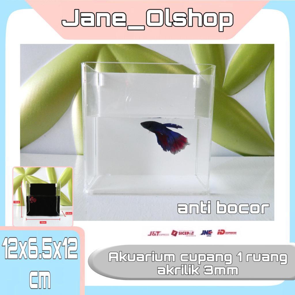 AKUARIUM IKAN CUPANG AKRILIK / AQUARIUM ACRYLIC IKAN HIAS / SOLITER IKAN CUPANG