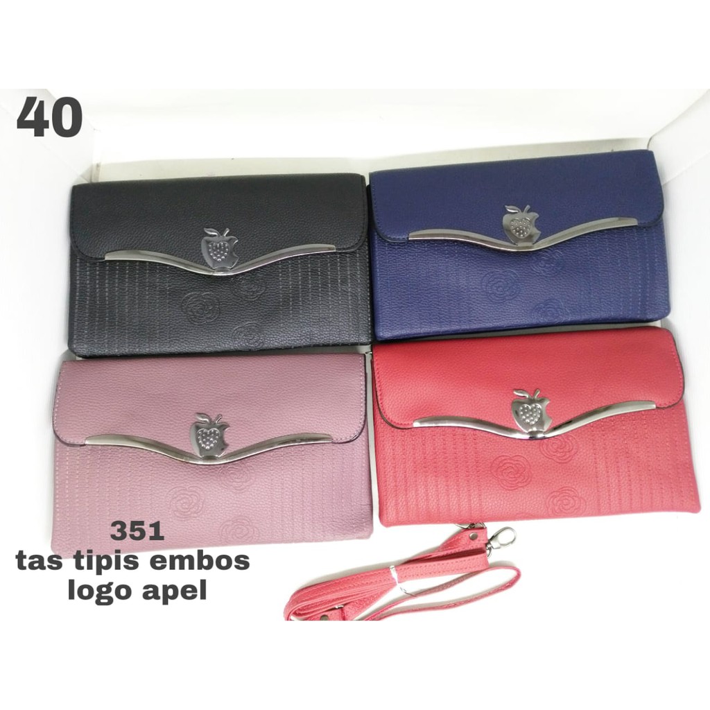 tas selempang bisa pakek tangan multi fungsi ya siss!! tali （pendek + panjang ) logo apple L351