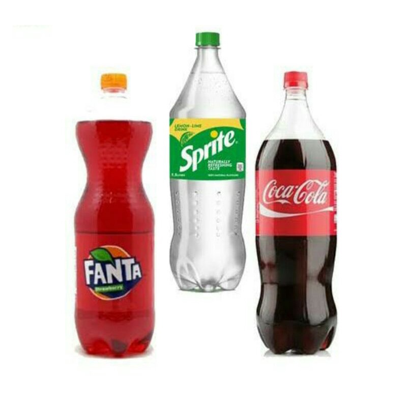 Jual Fanta Sprite Coca Cola 1l 1 Liter Isi 12 Botol Shopee Indonesia 8663