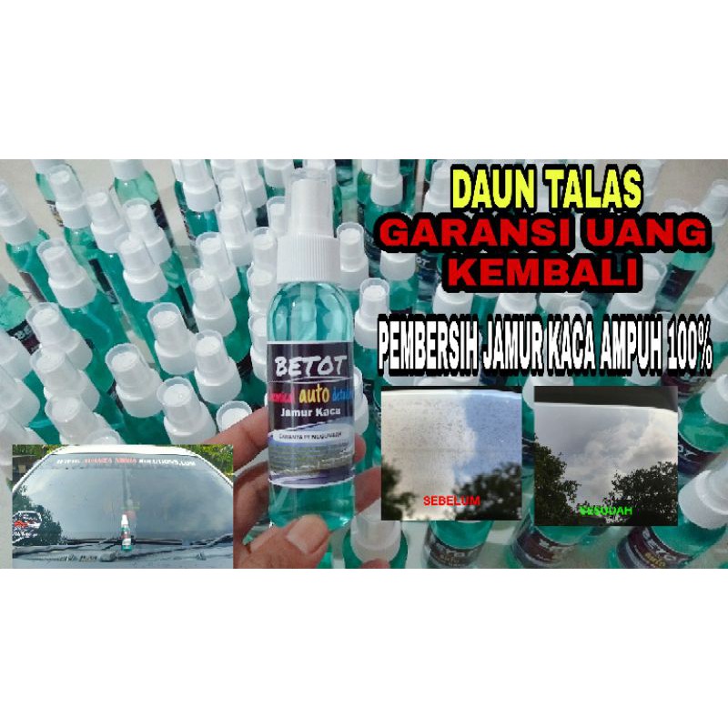 PEMBERSIH KERAK MESIN/ENGINE DEGREASER/PEMBERSIH JAMUR KACA/GLASS CLEANER EFEK DAUN TALAS