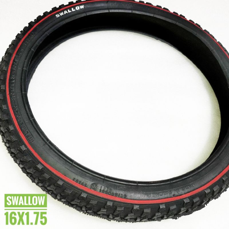 ban luar swallow 16x1.75 - ban swallow 16x1.75 - ban luar 16x1.75 - ban luar sepeda 16x1.75 - ban lu