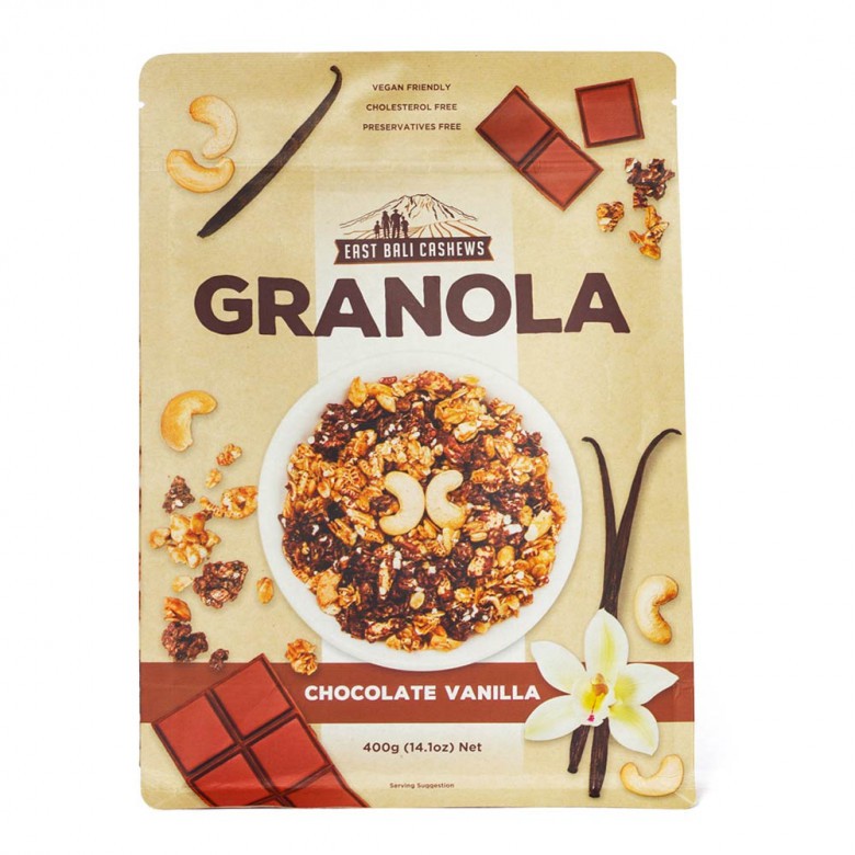 

GRANOLA CHOCO VANILA 400GR
