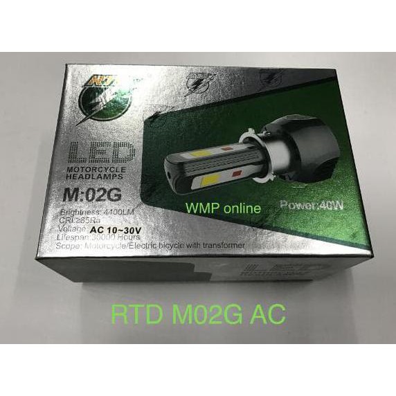 Lampu Depan RTD M02G DC 40W 3led / 3mata LED