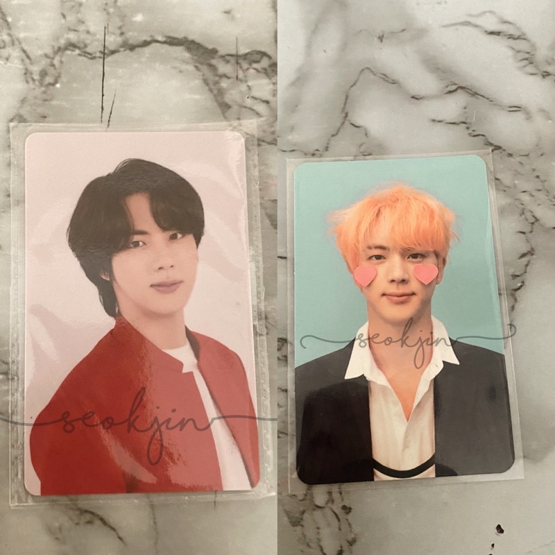 bts seokjin official photocard seokjin ly answer seokjin mots