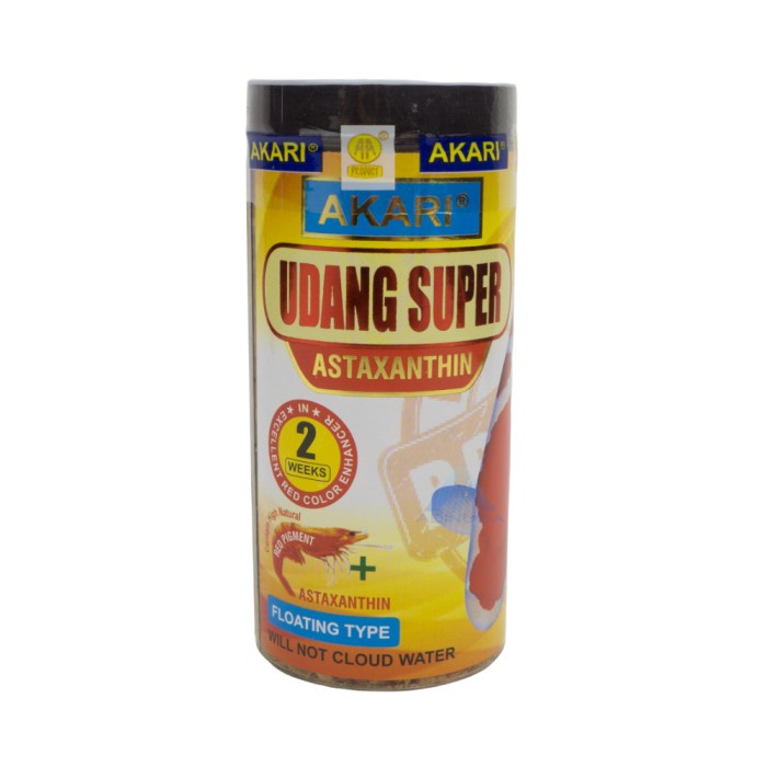 PAKAN IKAN HIAS AKARI UDANG SUPER RED ASTAXANTHIN BABY SHRIMP 40 GRAM