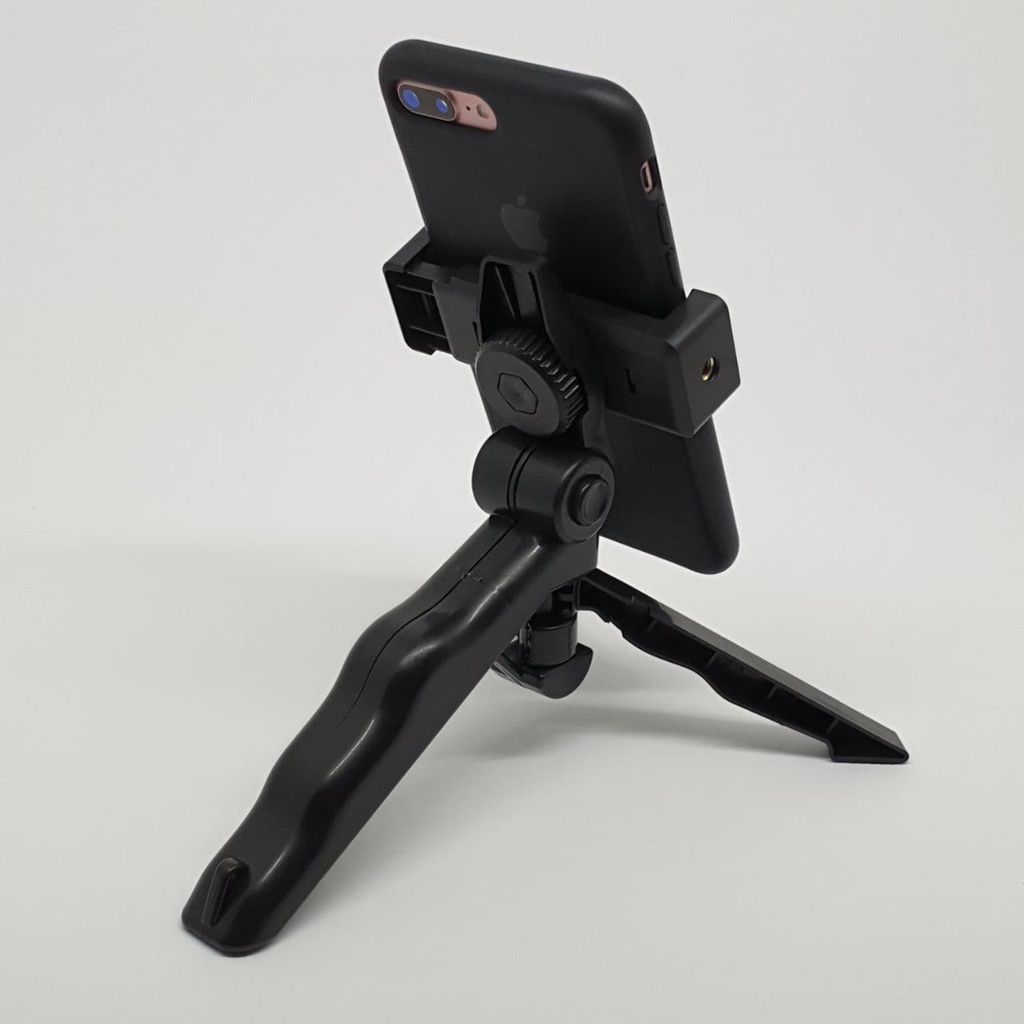 Tripod mini hp 3 in 1 penahan tempat pegangan handphone gopro camera bisa di lipat stand holder ramah tempat mudah di bawa tripot + monopodNB32