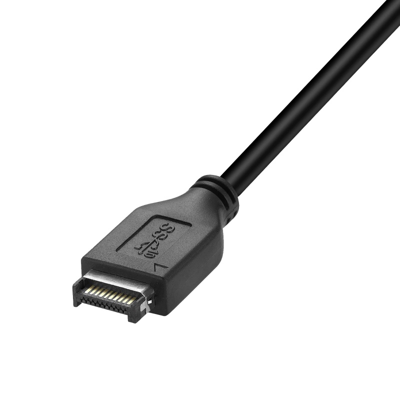 Zzz Kabel Ekspansi Panel Depan USB 3.1 Ke Tipe C 3.1 Panjang 50CM