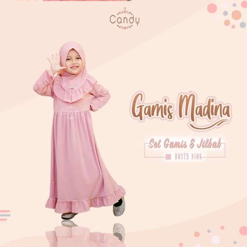 GAMIS + HIJAB MADINA BY CANDY