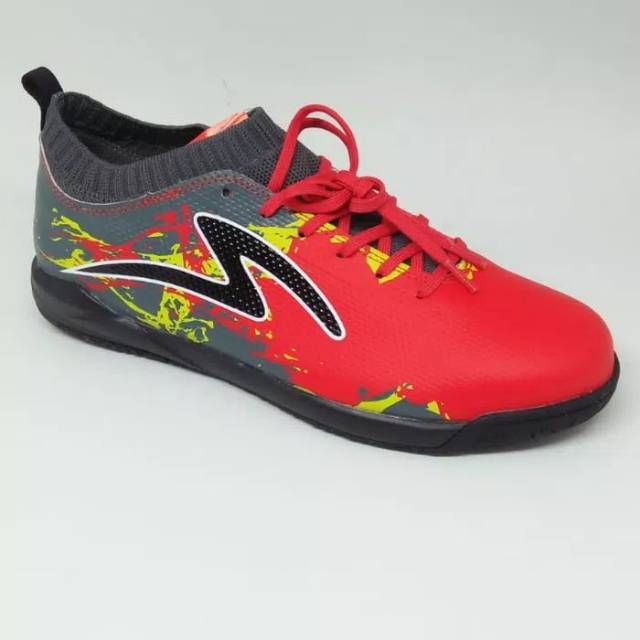 Sepatu futsal specs original cyanide tnt 19 emperor red