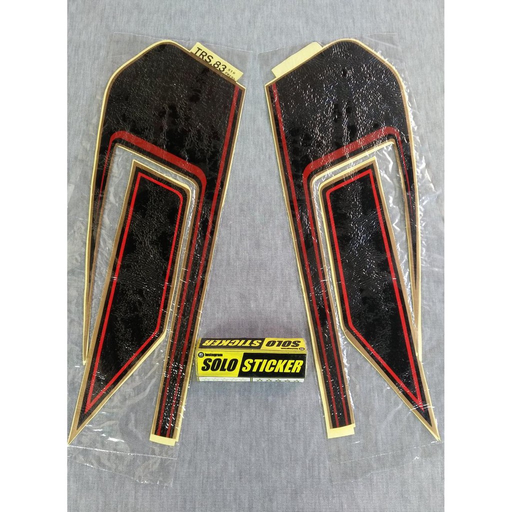 Cutting Striping Stiker Motor Suzuki Trs 1983 -1