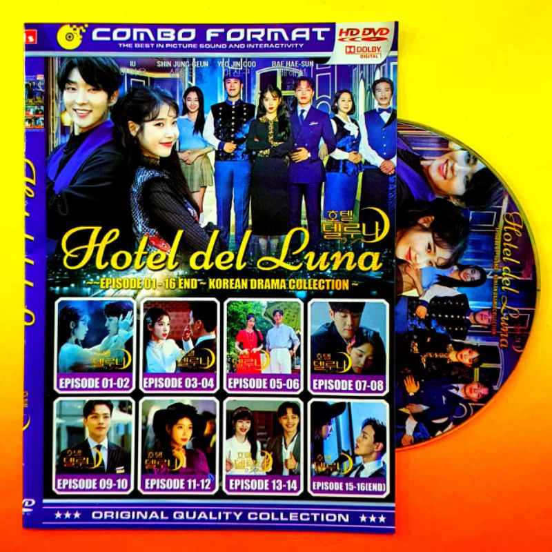 KASET VIDEO FILM DRAMA KOREA HOTEL DEL LUNA MOVIE COLLECTION - KASET FILM SERIAL DRAMA KOREA