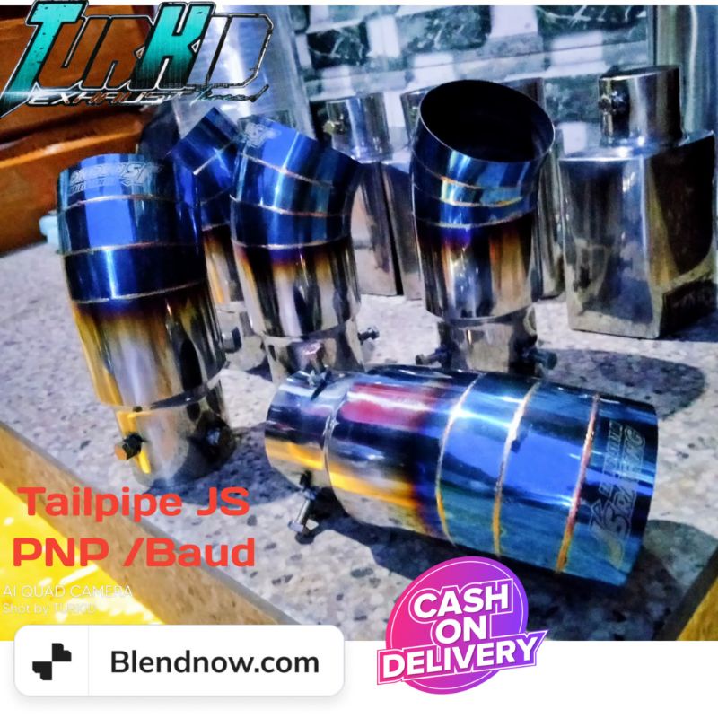 TAILPIPE JS RACING TINGGALA BAUD Burntip Knalpot Js Racing MobilKnalpot Mobil Js Racing ResonatorMuf