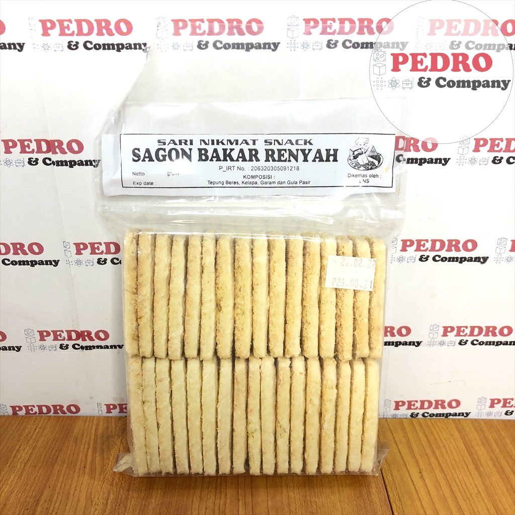 

Sari Nikmat Snack - Sagon bakar renyah 250 gr