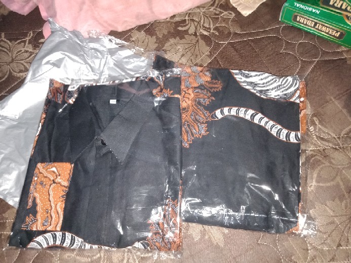 Stelan Koko Batik Celana Sarung Batik Solo Modern Lengan Panjang Dan Pendek