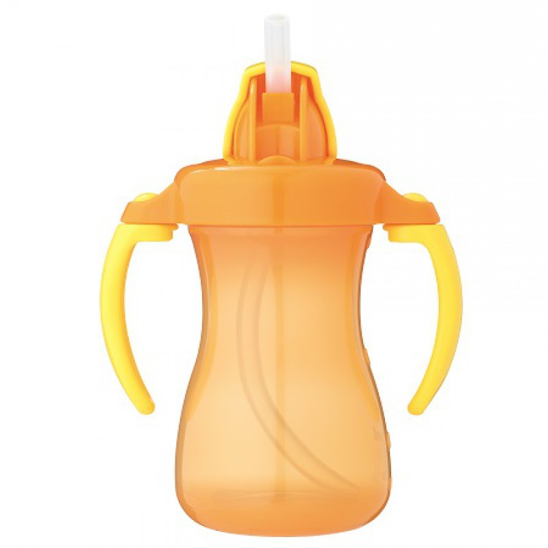 Pigeon Petite Straw Bottle 9m+ 150ml - Orange