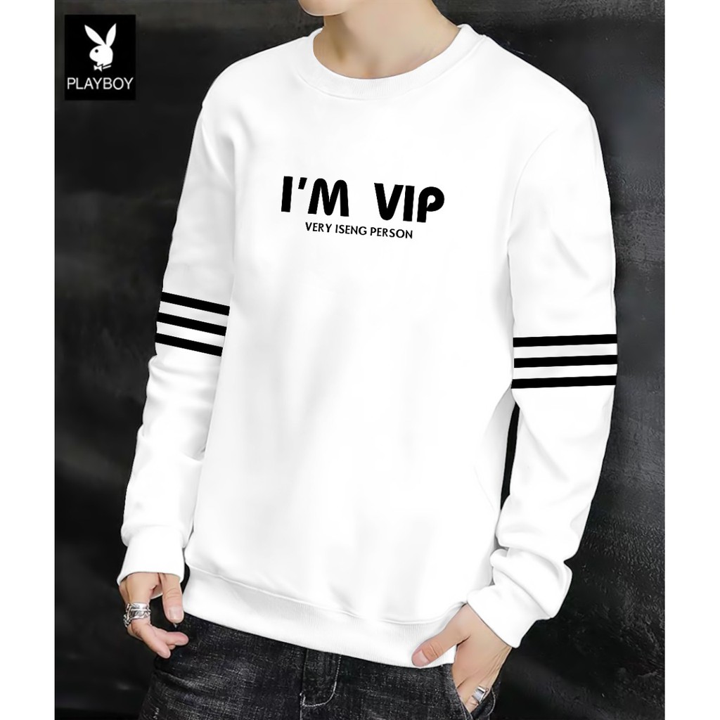 Sweater Pria/Sweter Pria/Sweter/Sweater IM VIP (Very Iseng Person) UK M-L