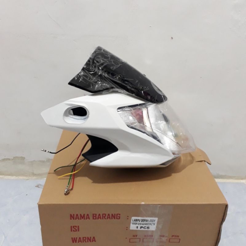 Reflektor lampu depan New Vixion Advance Headlamp Vixion New Nva Kedok Lampu motor Vixion-3