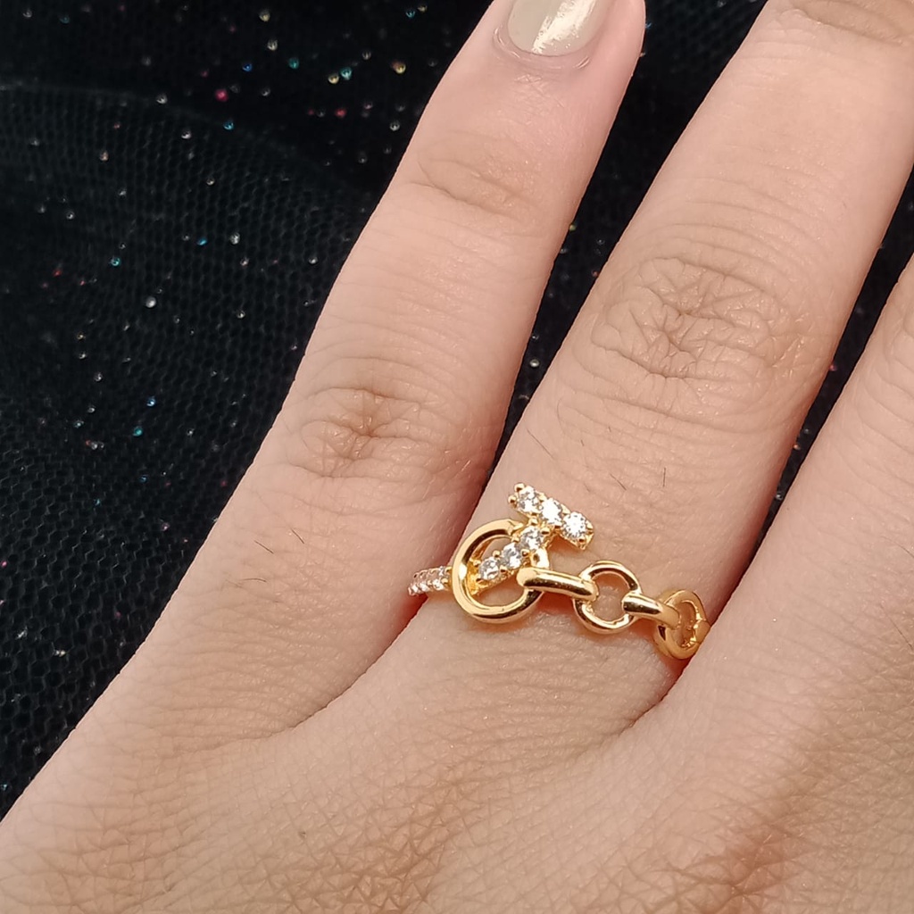 Cincin Emas 17K - 1.55 gr Kadar 750 - 332