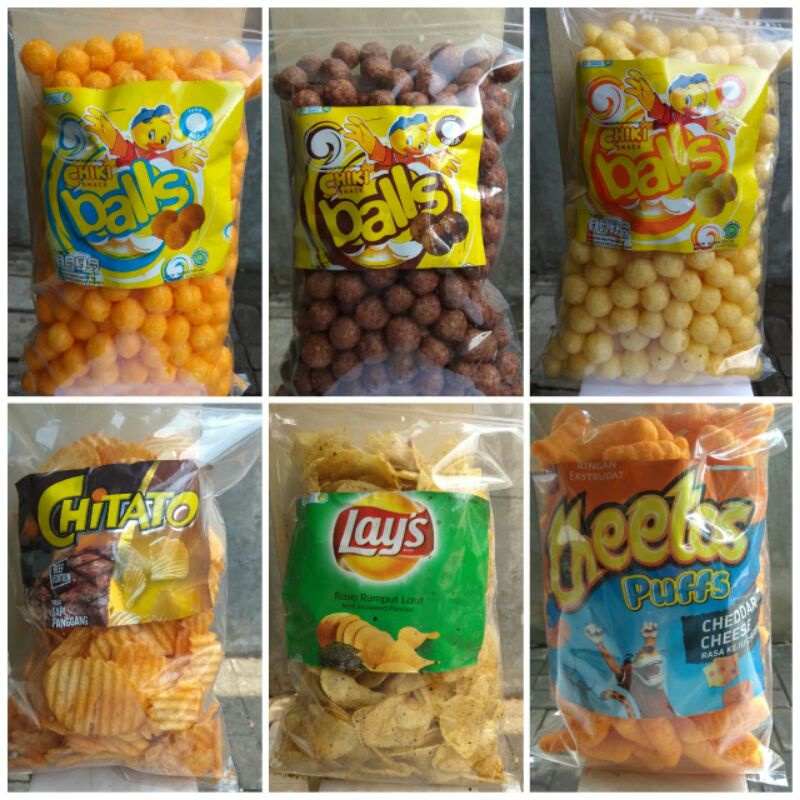 Aneka snack branded kiloan murah