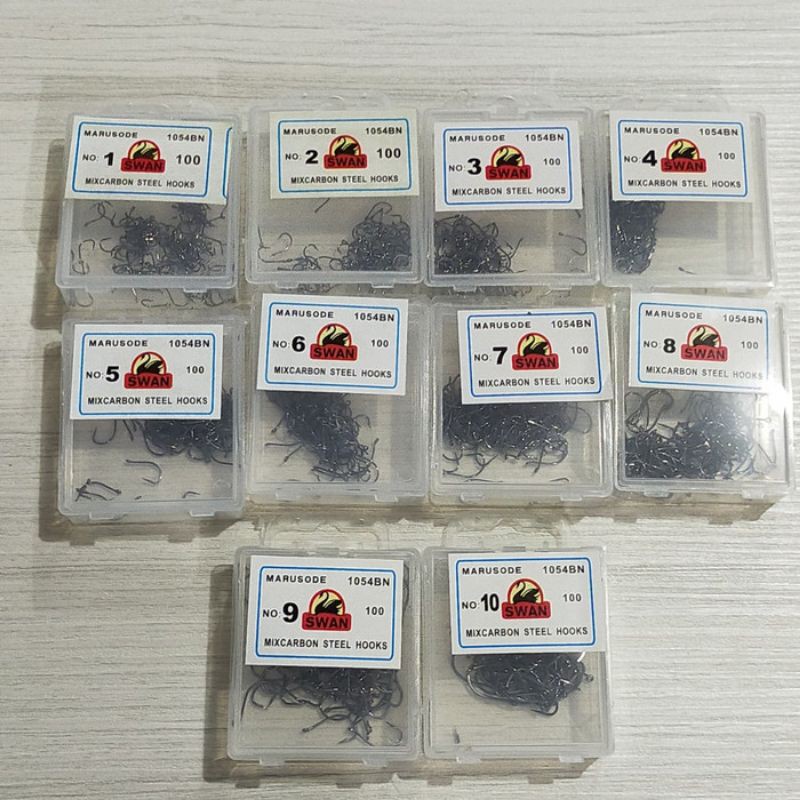Kail | Pancing SWAN 1054 MARUSODE + 1053 CHINU CARBON