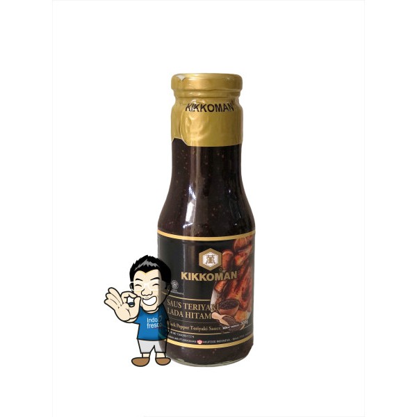 

Kikkoman Black Pepper Teriyaki Sauce- Saus Teriyaki Lada Hitam 300g