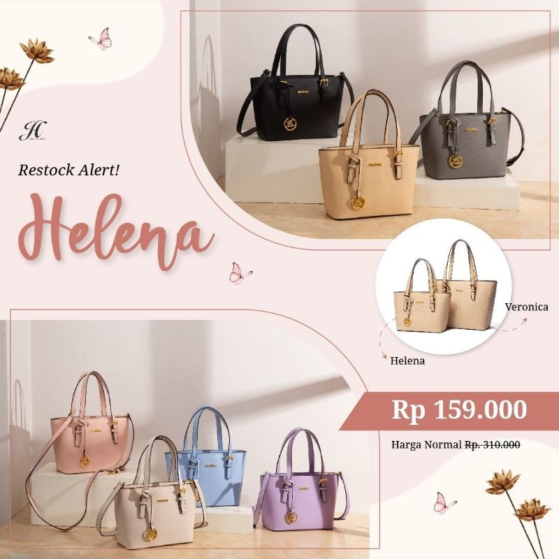 JIMS HONEY Helena Bag Tas Selempang Wanita Jimshoney Tote JH