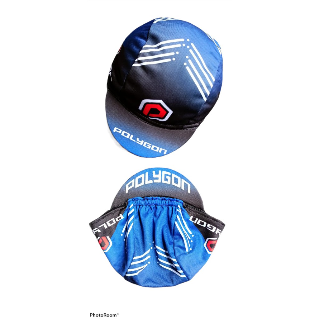 CYCLING CAP TOPI SEPEDA POLYGON