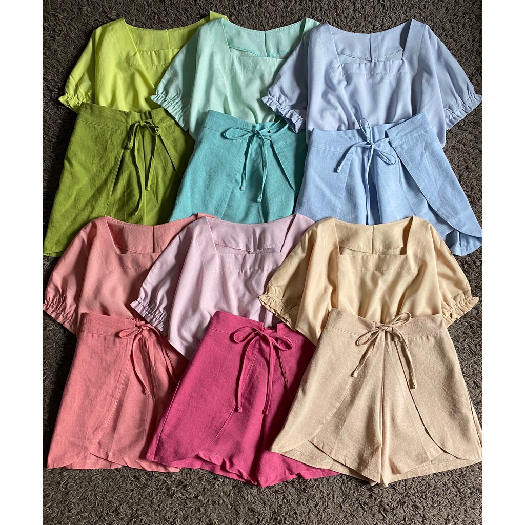 setelan wanita korea 2299 kimmy set ndudshop