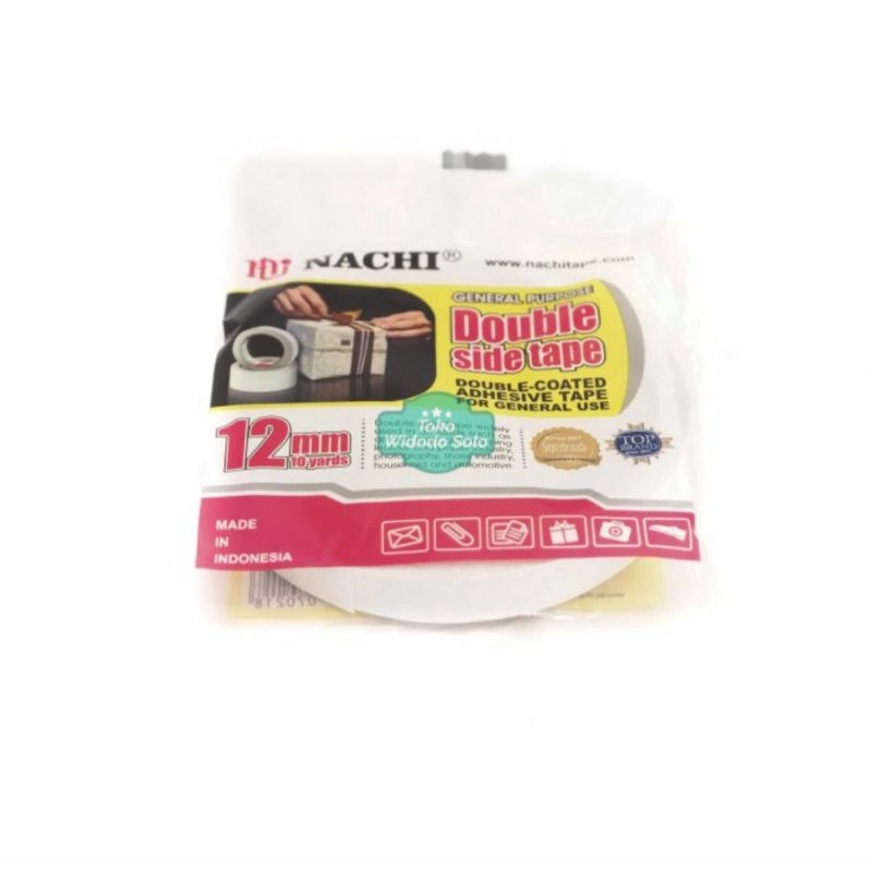 

Isolasi Bolak Balik Nachi Double Tape 12mm